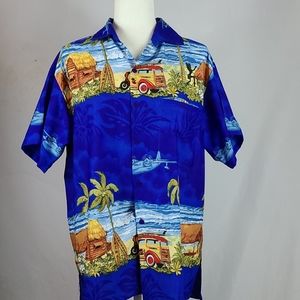 Rima Hawaiian Print Shirt NWOT